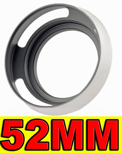 Tilted vented lens hood metal - tilted,